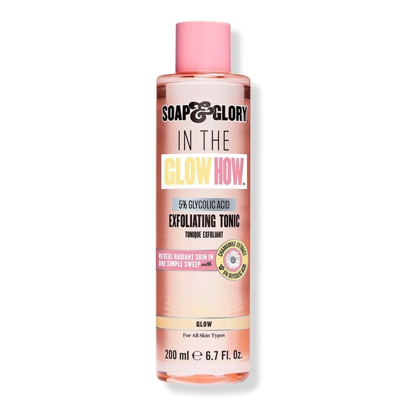 Soap & Glory In The Glow How Exfoliating Tonic - 5% Glycolic acid - Picture 1 of 1